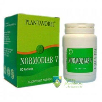 Normodiab V, 50 tablete, Plantavorel