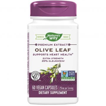 Olive Leaf 20% SE Nature's Way, 60 capsule, Secom