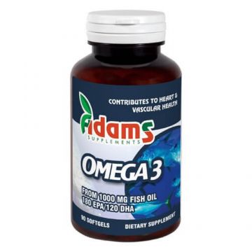 Omega 3, 90 capsule, Adams Vision