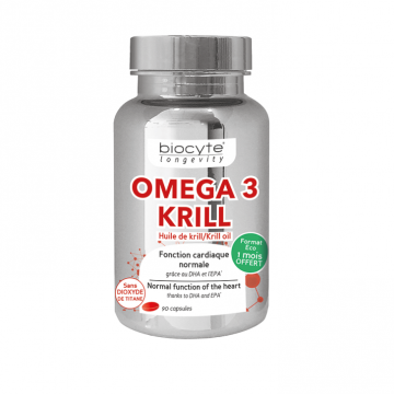 Omega 3 Krill, 90 capsule, Biocyte
