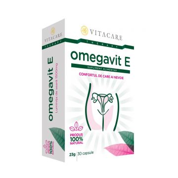 Omegavit E, 30 capsule, Vitacare