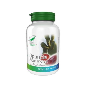 Opuntia Ficus Indica, 60 capsule, Pro Natura