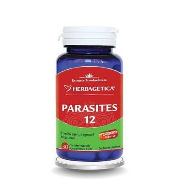 Parasites 12, 30 capsule, Herbagetică