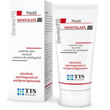 Pasta mentolata Dermotis, 50 ml, Tis Farmaceutic