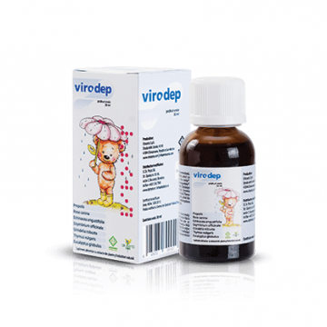 Picături orale pentru copii Virodep, 30 ml, Dr. Phyto