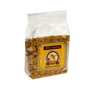 Polen granule Albina Carpatină, 200 g, Apicola Pastoral Georgescu