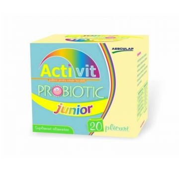 Probiotic Activit junior, 20 plicuri, Aesculap