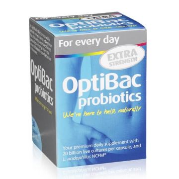 Probiotic zilnic Extra Forte, 30 capsule, OptiBac