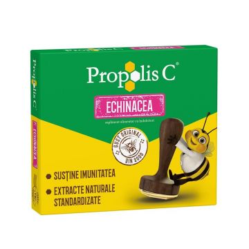 Propolis C Echinacea, 20 comprimate, Fiterman Pharma