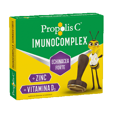 Propolis C Echinacea Forte Imunocomplex, 20 comprimate, Fiterman