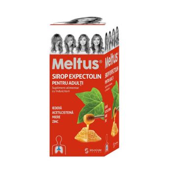 Meltus Sirop expectolin pentru adulti, 100 ml, Solacium Pharma