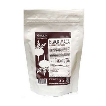 Pulbere de maca neagra eco, 100 g, Dragon Superfoods