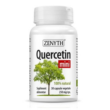 Quercetin mini, 30 capsule vegetale, Zenyth