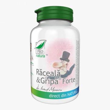 Raceala si gripa forte, 60 capsule, Pro Natura