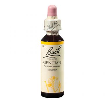 Remediu floral picaturi Gentian Original Bach, 20 ml, Rescue Remedy