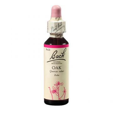 Remediu floral picaturi stejar Oak Original Bach, 20 ml, Rescue Remedy