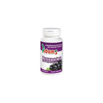 Resveratrol 50mg, 30 capsule, Adams Vision Resveratrol 50mg, 30 capsule, Adams Vision
