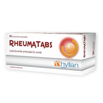 Rheumatabs, 30 comprimate masticabile, Hyllan