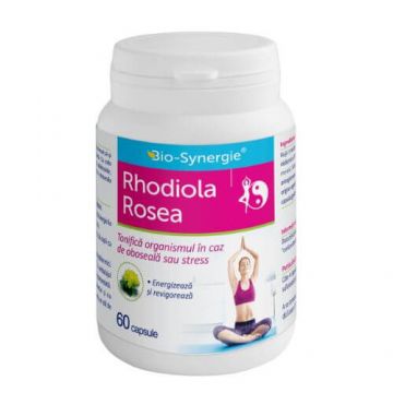 Rhodiola Rosea, 60 capsule, Bio Synergie