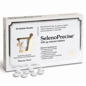 Seleno Precise, 30 tablete, Pharma Nord