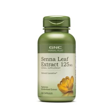 Senna leaf extract 125 mg (195612), 100 capsule, GNC