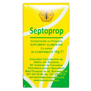 Septoprop, 30 comprimate, Institutul Apicol