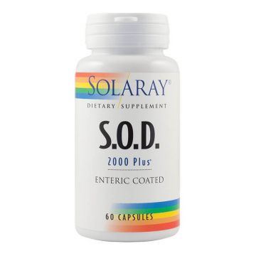 SOD 2000 Plus Solaray, 60 capsule, Secom