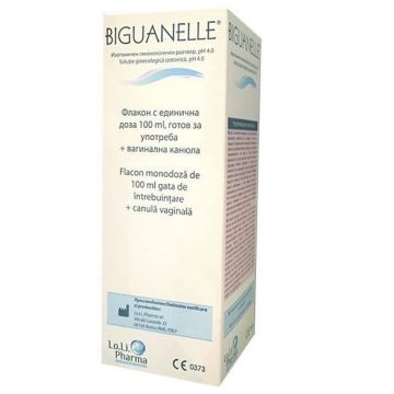 Soluție izotonică ginecologică cu pH 4, Biguanelle, 100 ml, Lo Li Pharma