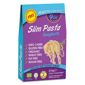 Spaghetti din faina de konjac BIO Slim Pasta, 270 g, No Sugar Shop