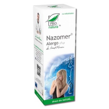 Spray nazal Nazomer Alergo Stop, 30 ml, Pro Natura