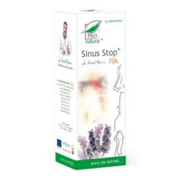Spray nazal - Sinus Stop HA, 50 ml, Pro Natura