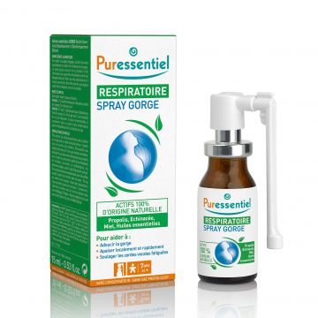 Spray oral pentru calmarea durerilor din gât, 15 ml, Puressentiel
