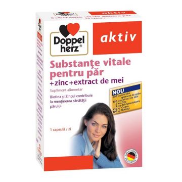 Substanțe vitale pentru păr, 30 capsule, Doppelherz