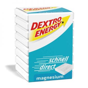 Tablete de dextroza cu saruri de magneziu, 46 g, Dextro Energy