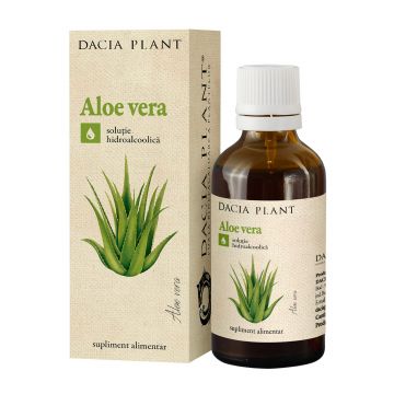 Tinctură de Aloe, 50 ml, Dacia Plant