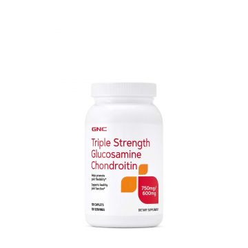 Triple Strength Glucozamină și Condroitină, 120 tablete, GNC