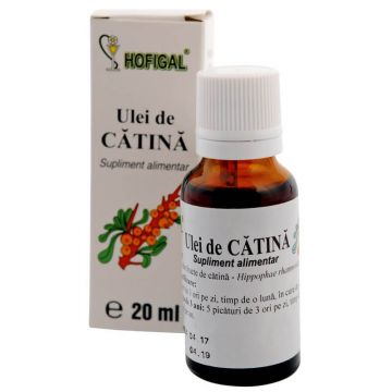 Ulei de Catină, 20 ml, Hofigal
