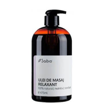 Ulei de masaj relaxant, 475 ml, Sabio