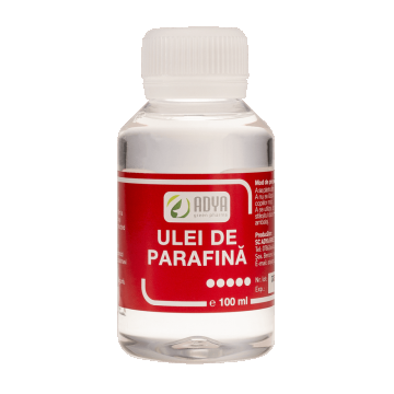 Ulei de parafina, 100 ml, Adya Ulei de parafina, 100 ml, Adya