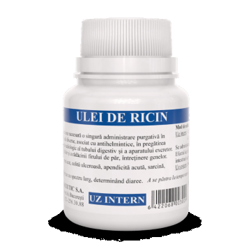 Ulei de Ricin, 25 ml, Tis Farmaceutic