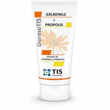 Unguent cu galbenele și propolis DermoTis, 50 ml, Tis Farmaceutic