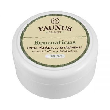 Unguent Reumaticus Untul Pamantului si Tataneasa, 100ml, Faunus Plant