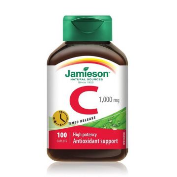 Vitamina C 1000mg, 100 capsule, Jamieson