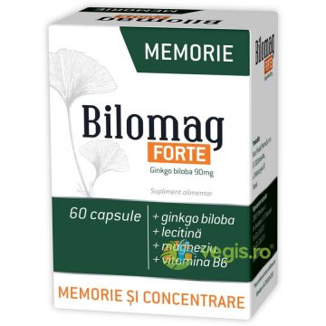 Bilomag Forte (Memorie si Concentrare) 60cps