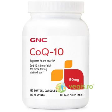 Coenzima Q10 Naturala 50mg 120cps moi