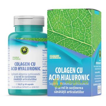 Colagen cu Acid Hialuronic 60cps