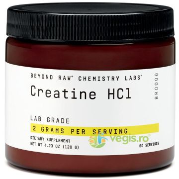 Creatina HCl Beyond Raw Chemistry Labs 120g