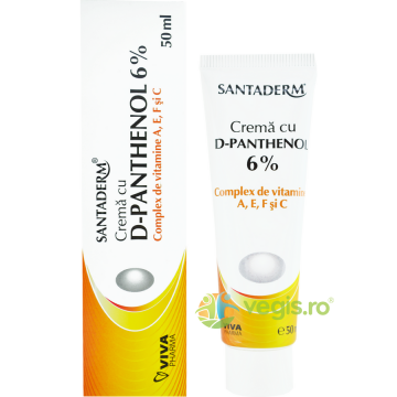 Crema cu D-Panthenol 6% Santaderm 50ml