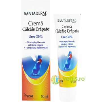 Crema pentru Calcaie Crapate cu Uree 30% 50ml