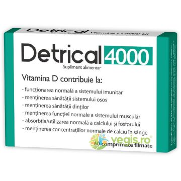 Detrical (Vitamina D3) 4000U.I 60cpr